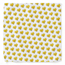 Pride intersexe Coeur Bandana