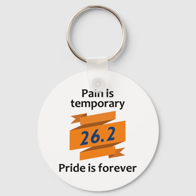 PRIDE IS FOREVER KEYCHAIN (Front)