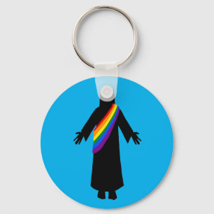 Pride Jesus Bagde Keychain