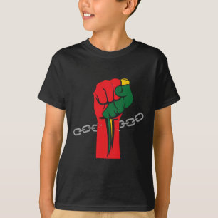 Pride Juneteenth Celebrating 1865 Juneteenth Afro  T-Shirt