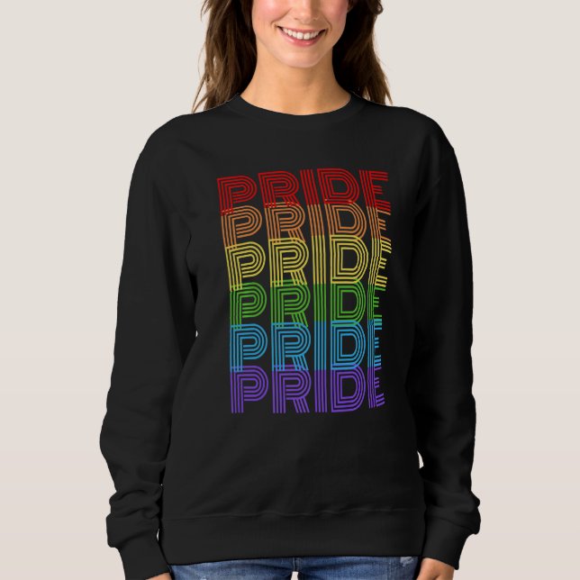 Pride Kindness Peace Equality Diversity Human Righ Sweatshirt (Front)