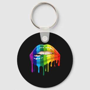 Pride Lesbian Gay Lip - Lgbtq _1 Keychain