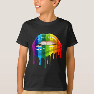 Pride Lesbian Gay Lip - Lgbtq _1  T-Shirt