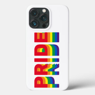 Pride lgbt lgbtq queer gay rainbow colours iPhone 13 pro case