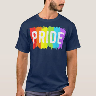 Pride  LGBT Rainbow Gay Lesbian T Women Men  T-Shirt
