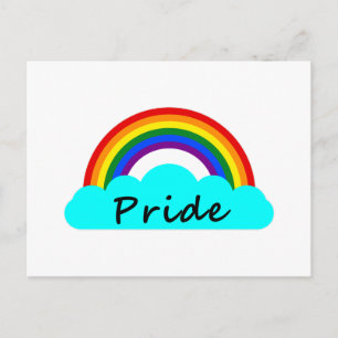 Pride - LGBT Rainbow Postcard