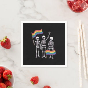 Pride LGBT Rights Lesbian Gay Ally LGBTQ Trans Napkin