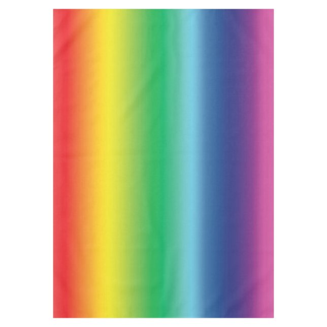 Pride lgbtq lgbt rainbow gay flag colours tablecloth (Front)
