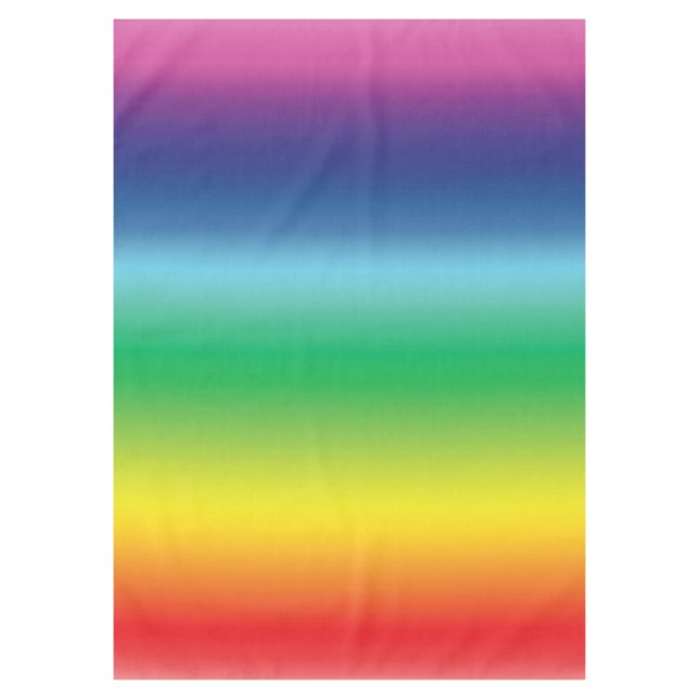 Pride lgbtq lgbt rainbow queer gay flag colours tablecloth (Front)
