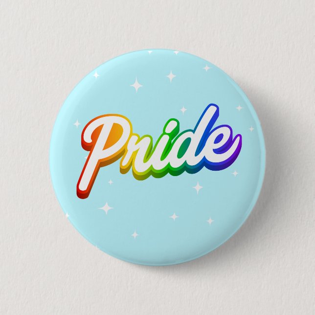 Pride LGBTQIA+ Button (Front)