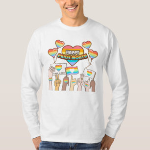 Pride love. Love is fair. Pride month T-Shirt
