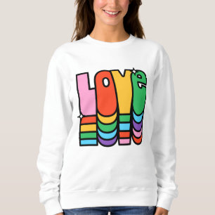 Pride- love rainbow colour. love is love. sweatshirt
