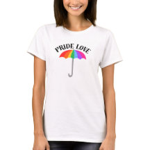 Pride Love Umbrella Tshirt