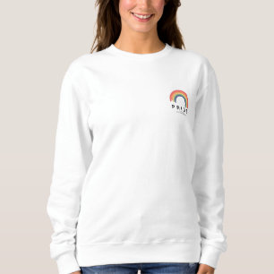 Pride Love Wins Colourful Rainbow LGBTQ Sweatshirt