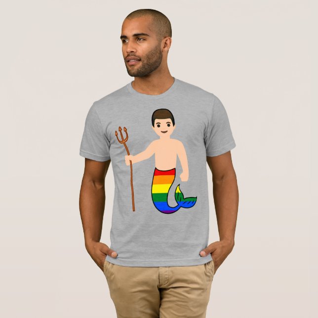 Pride Mer-Man T-Shirt (Front Full)
