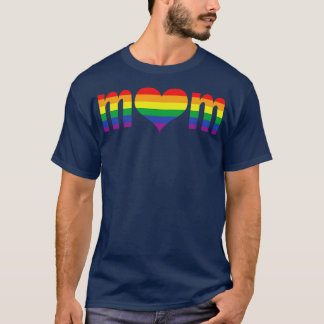 Pride Mom Heart T-Shirt