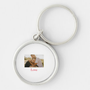 Pride month add gay couple photo name love LQBTQ Keychain