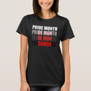 Pride Month Changes To Demon Lgbt Parade Gay Meme T-Shirt