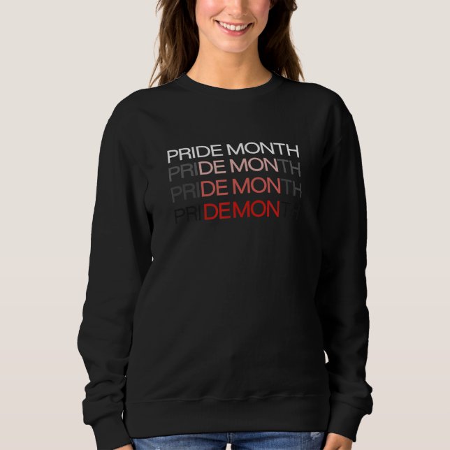 Pride Month Demon Sweatshirt (Front)