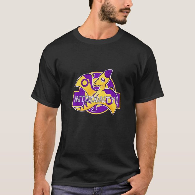 Pride Month Interodactyl Intersex Flag T-Shirt (Front)