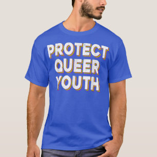 Pride Month LGBTQ Gay Protect Queer Youth Rainbow T-Shirt