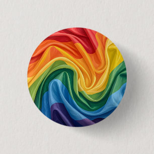 Pride month pattern 1 inch round button