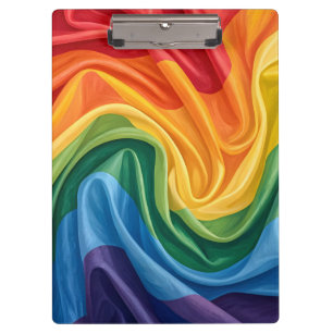 Pride month pattern clipboard