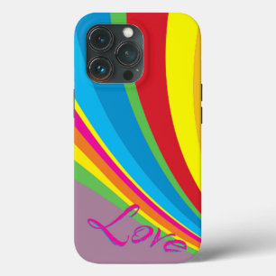 Pride Month - Rainbow Love iPhone 13 Pro Case