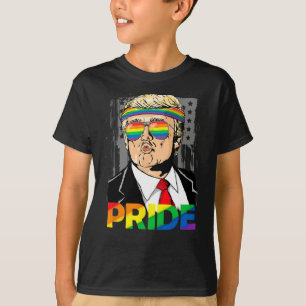 Pride Month Shirt Trump Lesbian Gay Biual Trans 