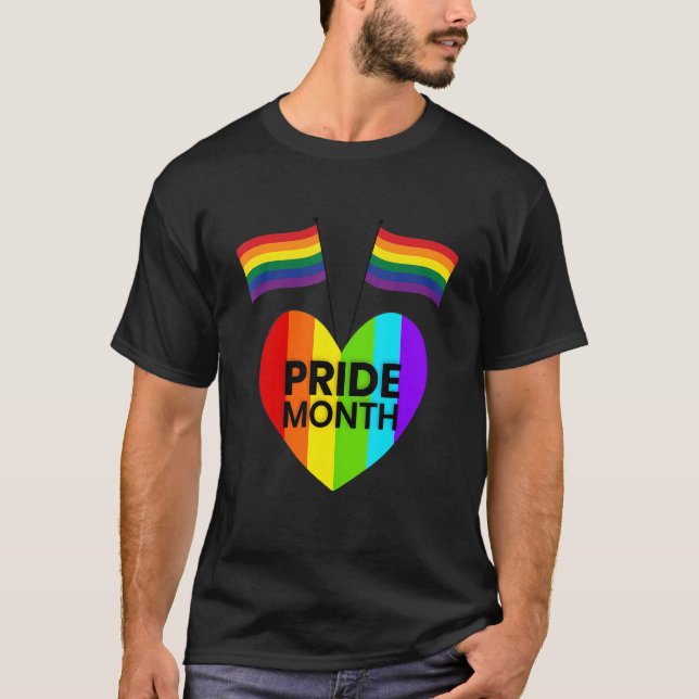 Pride Month  Show Your Love T-Shirt (Front)