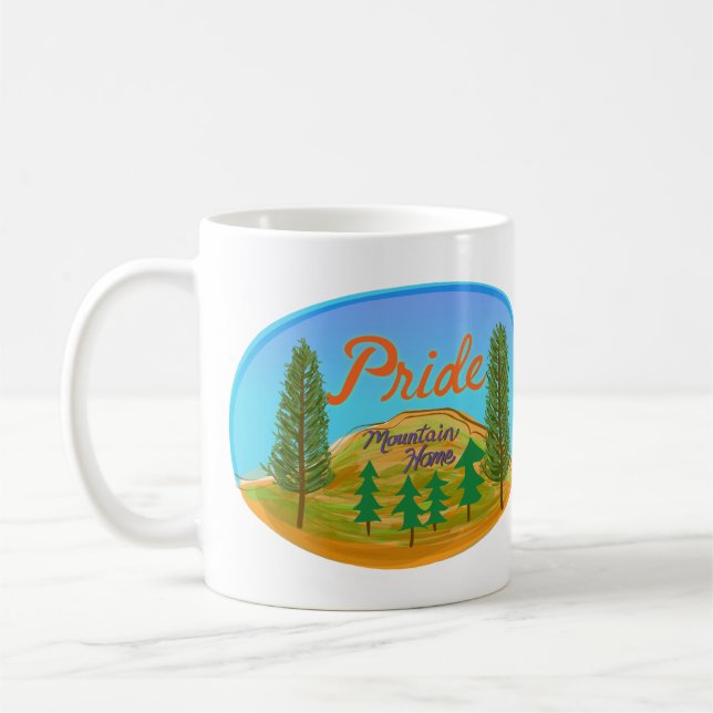 Pride Mountain Home Mug (Left)