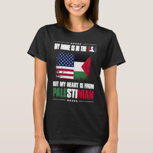 Pride My Home Is In The USA But My Heart Is From P T-Shirt
