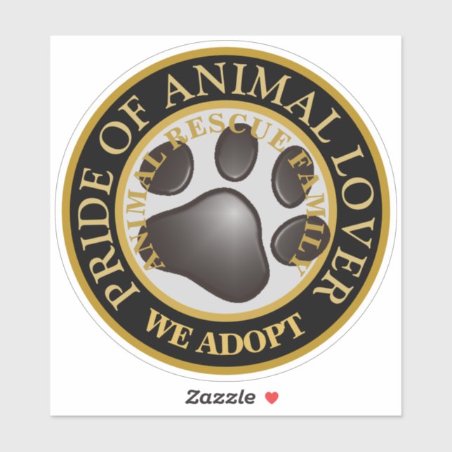 Pride of Animal Lover Premium (Sheet)