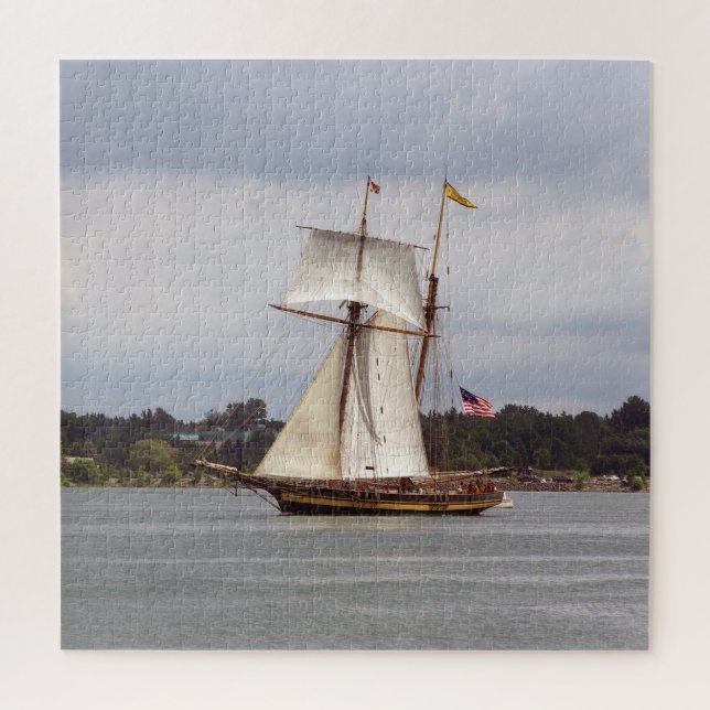 Pride of Baltimore II jigsaw puzzle (Vertical)