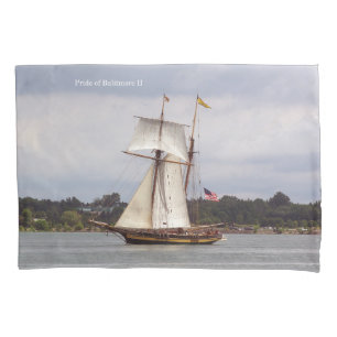 Pride of Baltimore II pillow case