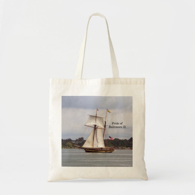 Pride of Baltimore II tote bag (Front)