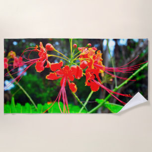 Pride of Barbados   Beach Towel
