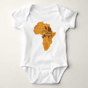 Pride of Ethiopia - Crossing the Continent Baby Bodysuit