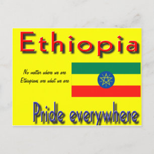 pride of ethiopia postcard