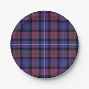 Pride Of Scotland Fashion Tartan Paper Plate