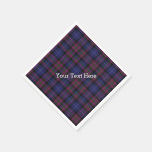 Pride of Scotland Tartan Plaid Paper Napkins