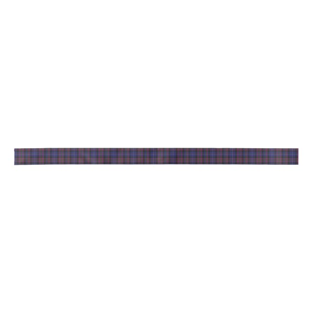 Pride of Scotland Tartan Plaid Ribbon Satin Ribbon (Front)