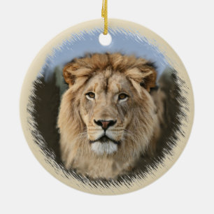 Pride of The Lion Ceramic Ornament