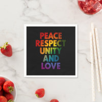 Pride Peace Respect Unity And Love 
