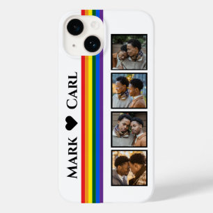 Pride - Photo Collage iPhone Case with Couple 