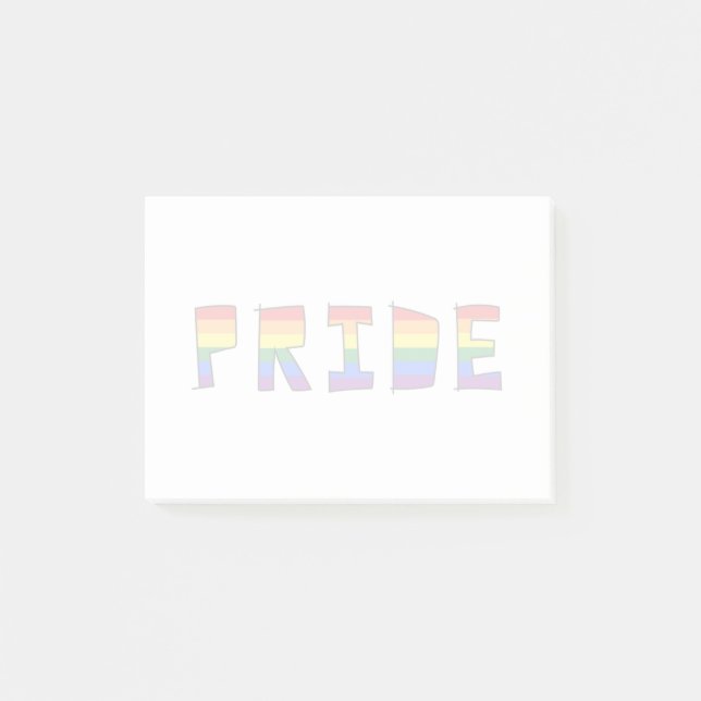 PRIDE POST-IT NOTES (Front)