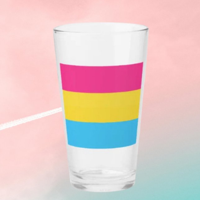 Pride Pour: Pansexual Pint Glass (Creator Uploaded)