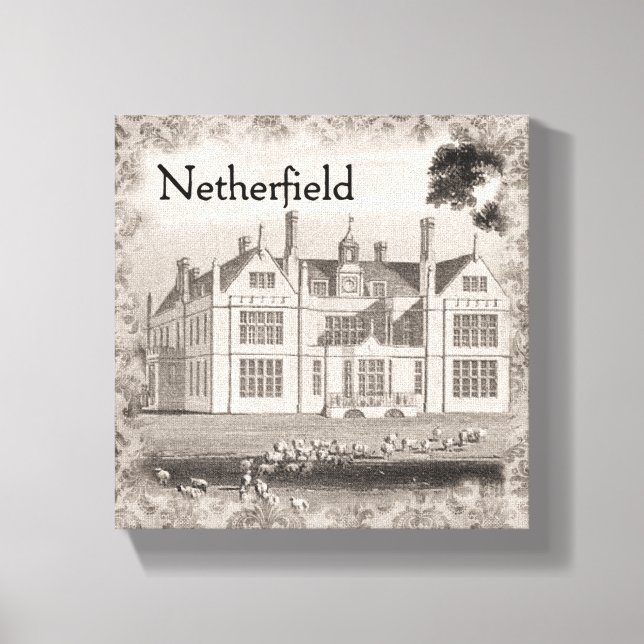 Pride & Prejudice #4 Original Art Wall Canvas (Front)