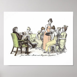 Pride & Prejudice - Bennet Family Poster