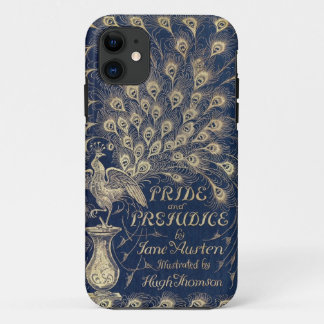 Pride & Prejudice peacock iPhone cover